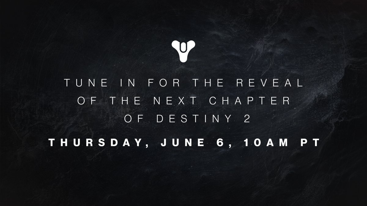 Destiny 2 June 6 livestream