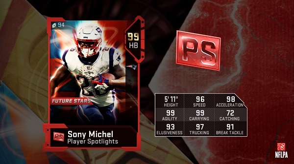 sony michel madden 22