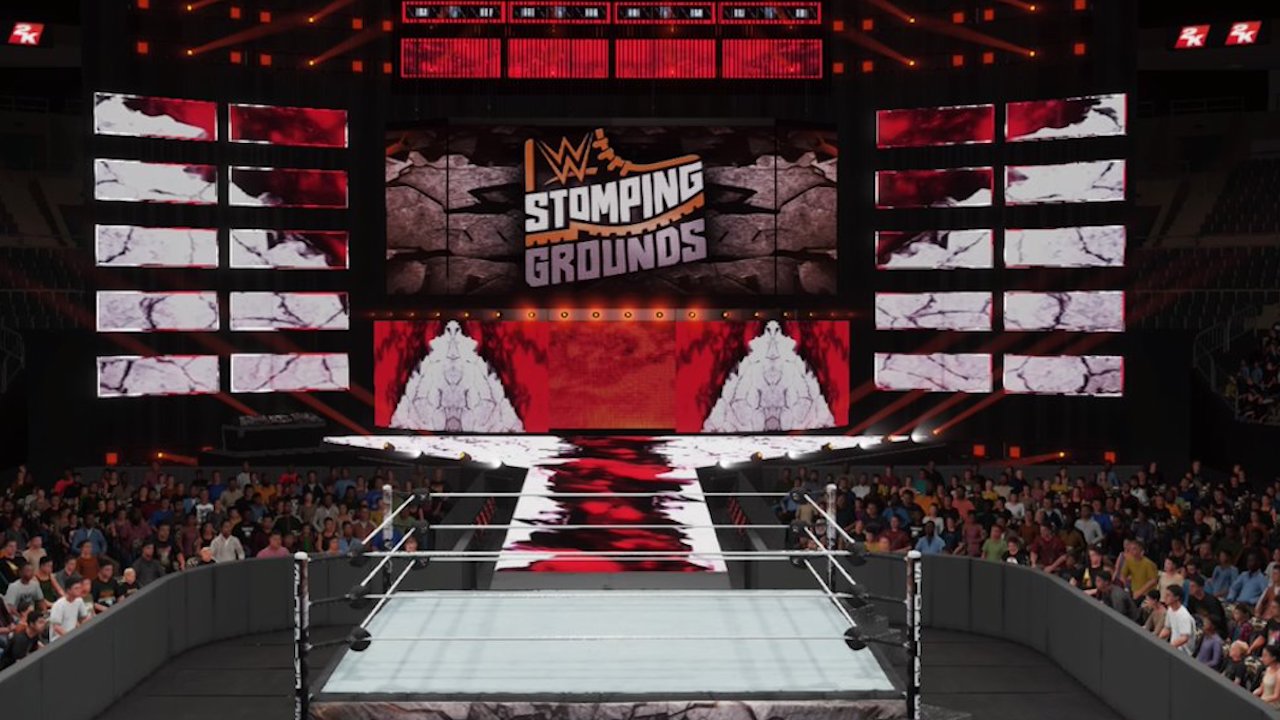 Wwe 2k19 Stomping Grounds Arena Arrives In Community Creations After 