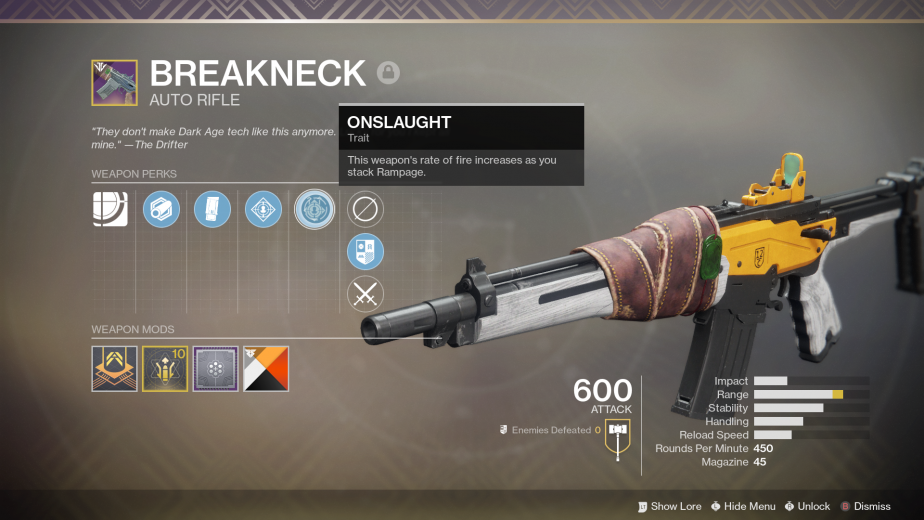 Destiny 2 Gambit Pinnacle Weapon