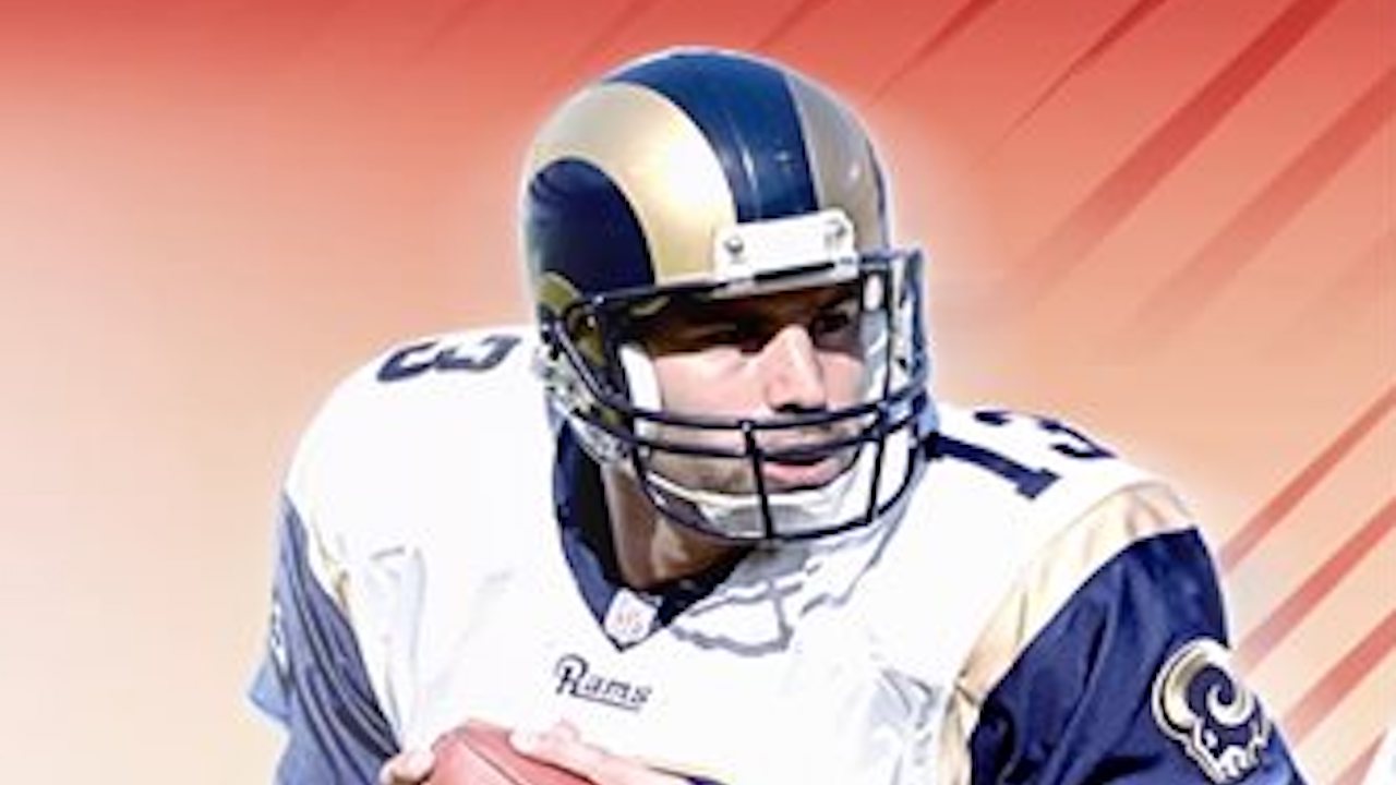 QB Kurt Warner St. Louis Rams Legend Creation Madden 20 PS4