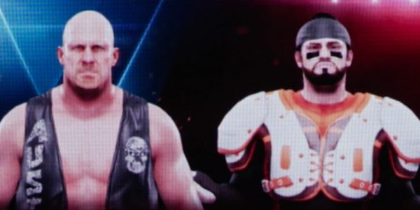 wwe 2k20 star stone cold steve austin plays baker mayfield in 2k19