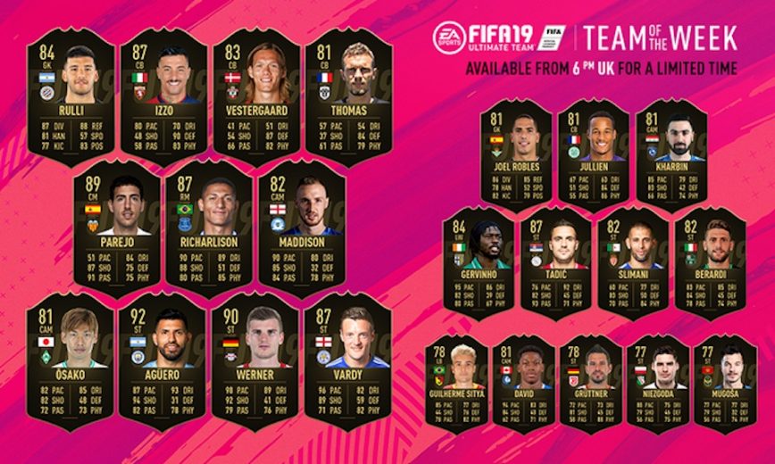 FIFA 19 Team of the Week 45 Revealed: New FUT TOTW Features Sergio ...