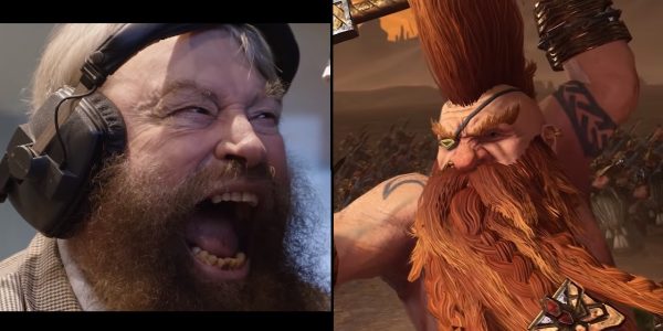 Total War Warhammer 2 Gotrek and Felix DLC Brian Blessed