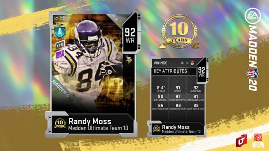 Madden-20-NFL-100-randy-moss - Operation Sports