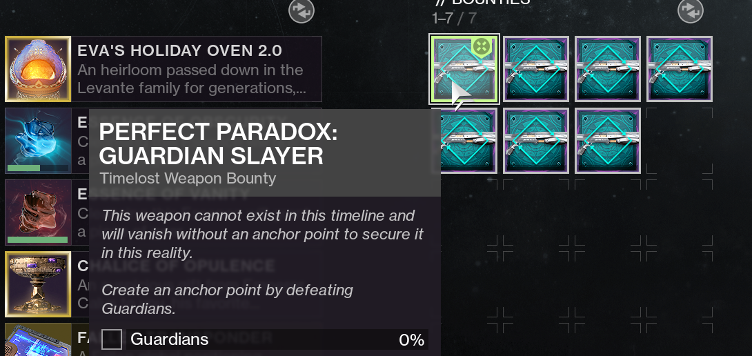 Destiny 2 Perfect Paradox