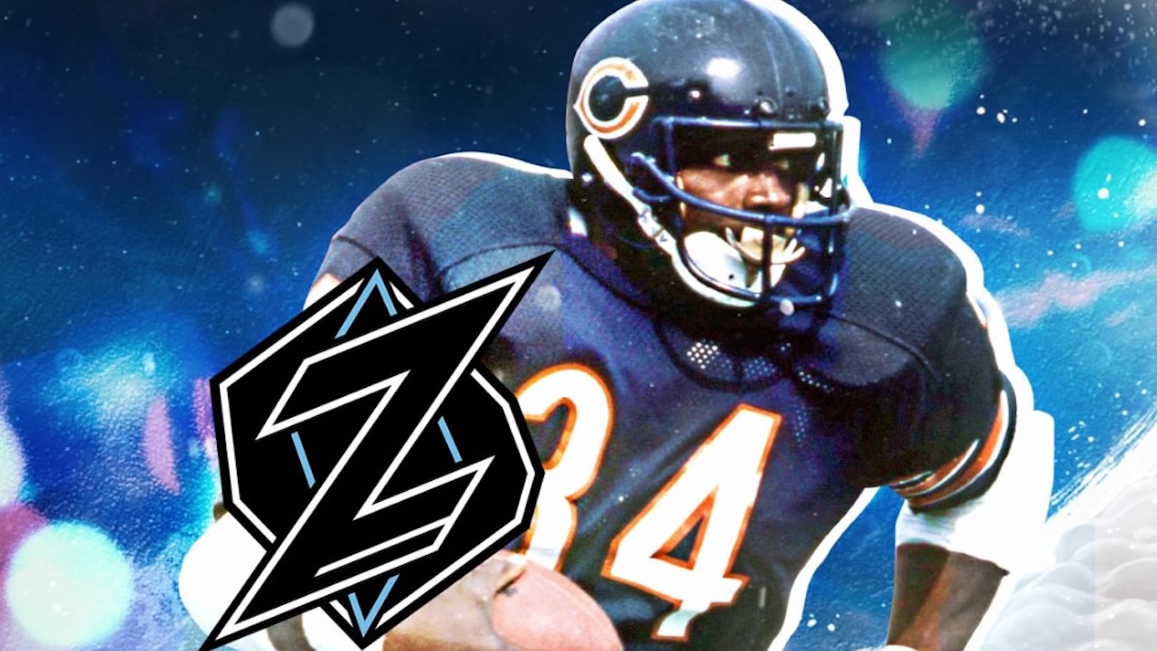 walter payton jersey card