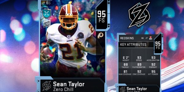 madden 20 zero chill players ltd sean taylor new ghosts of madden past