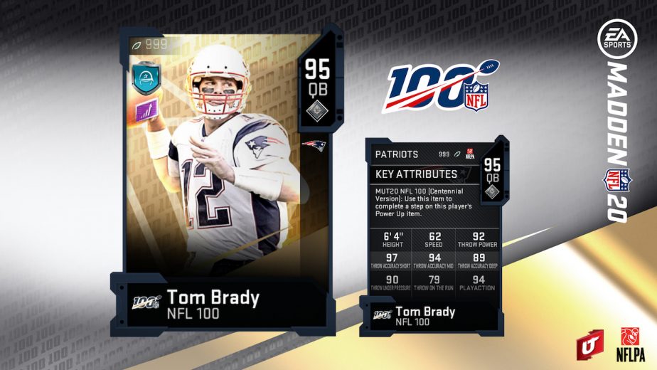 Madden 20 NFL 100 Quarterbacks Added to Ultimate Team Including Tom ...