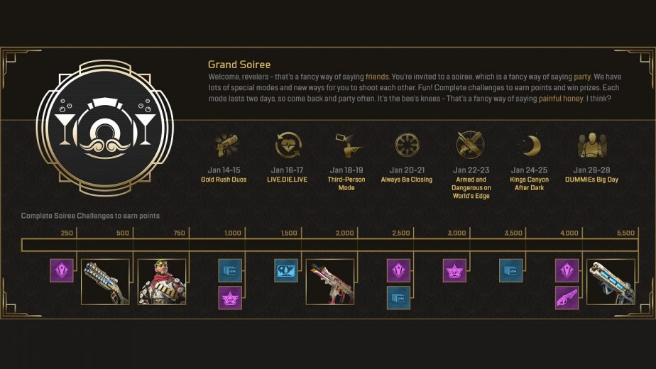 Apex Legends Grand Soiree Event Announced