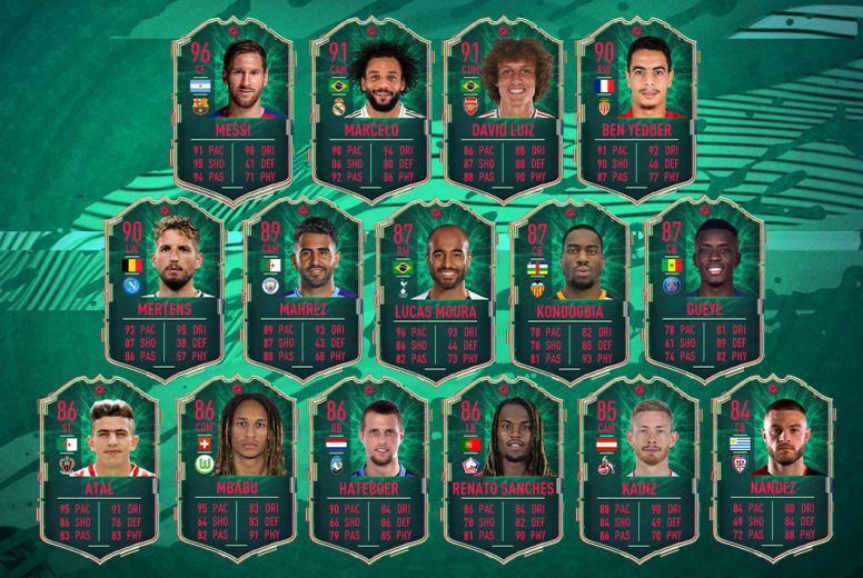 FIFA 20 Shapeshifters Team 1 Players Revealed Including Lionel Messi