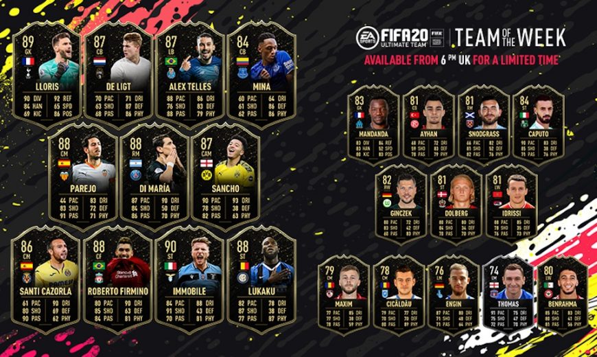 FIFA 20 Team of the Week 21 Revealed: New FUT Players ...