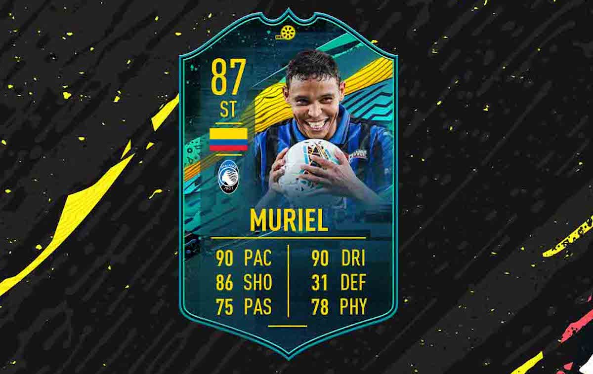 fifa 20 player moments sbc muriel card