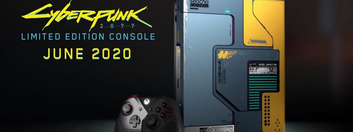 Cyberpunk 2077 Xbox One X Limited Edition Console Announced