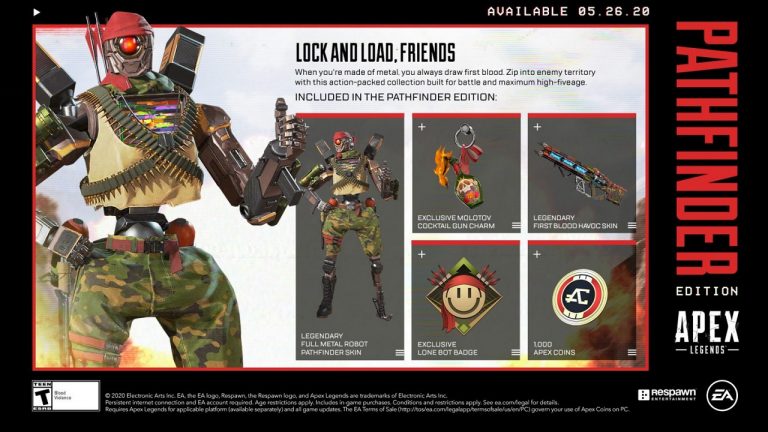 Apex Legends Pathfinder Edition Announced by Respawn