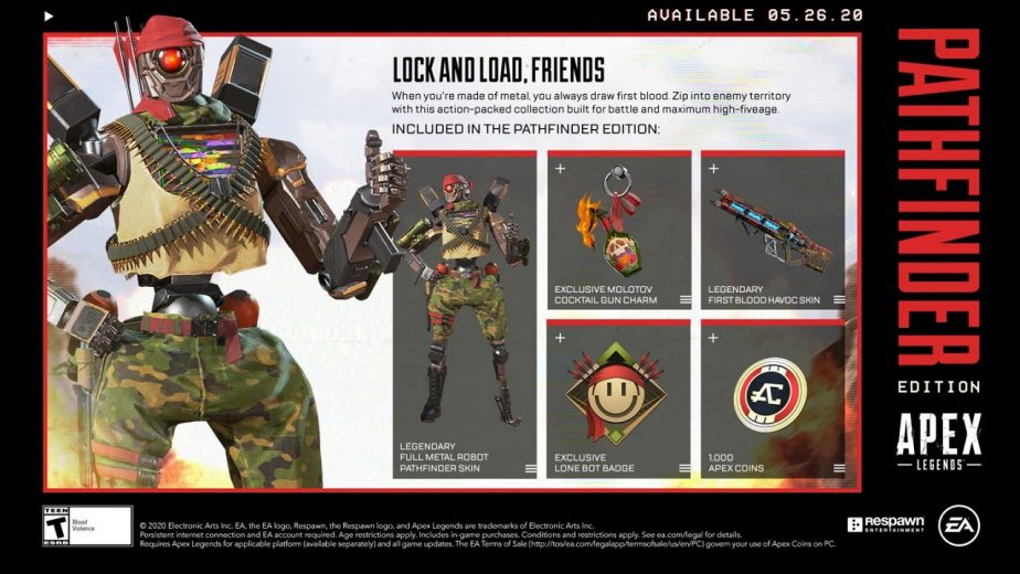 Apex Legends Pathfinder Edition Announced