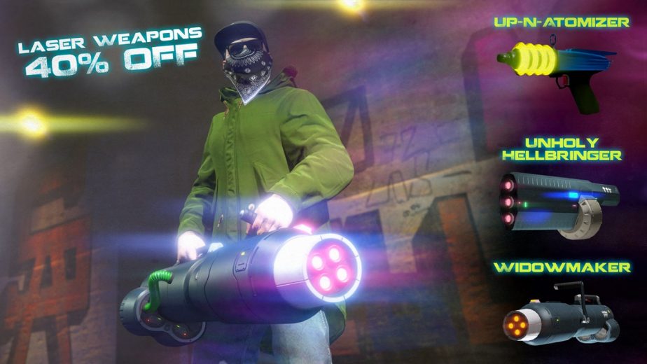 GTA Online Event Laser Weapons Discount