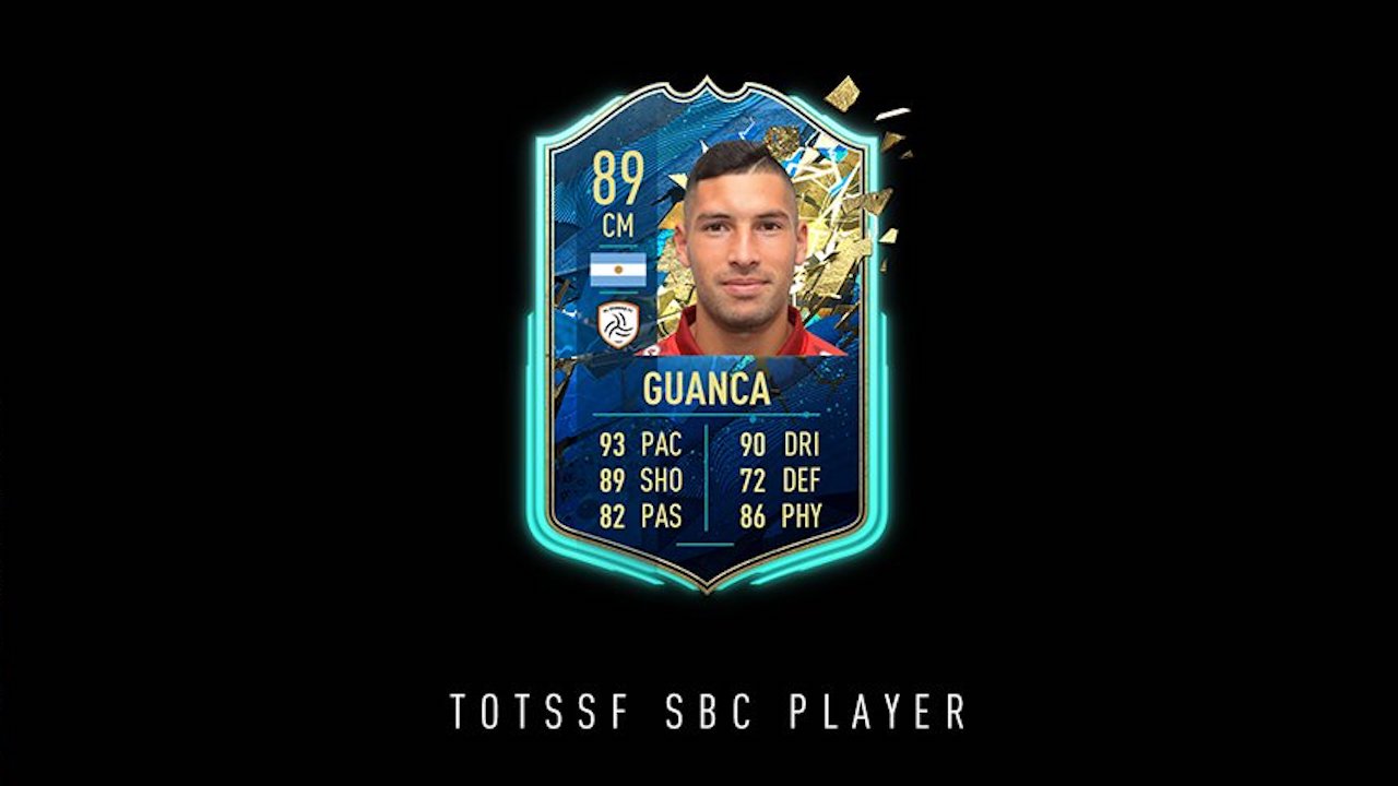 fifa 20 cristian guanca totssf sbc item