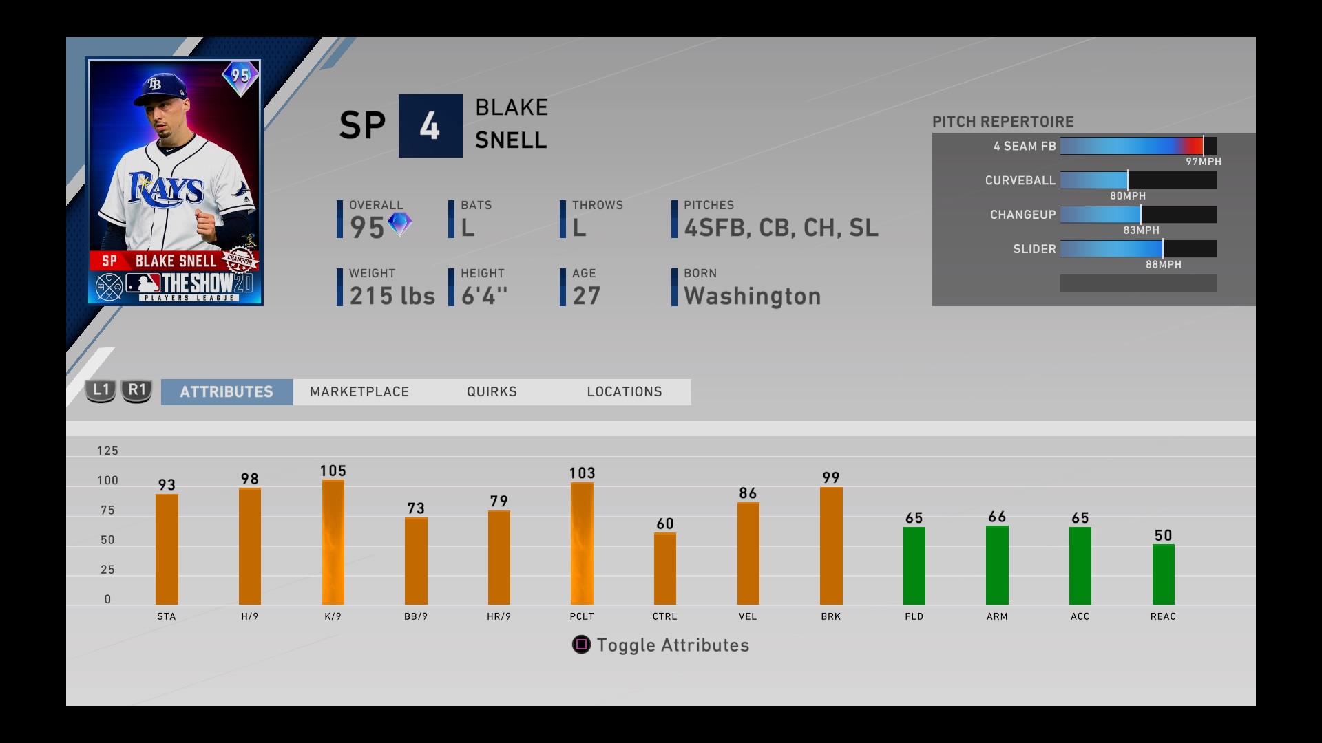 mlb the show 20 player moments blake snell