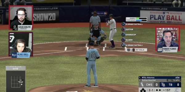 mlb the show 20 players league championship snell vs giolito