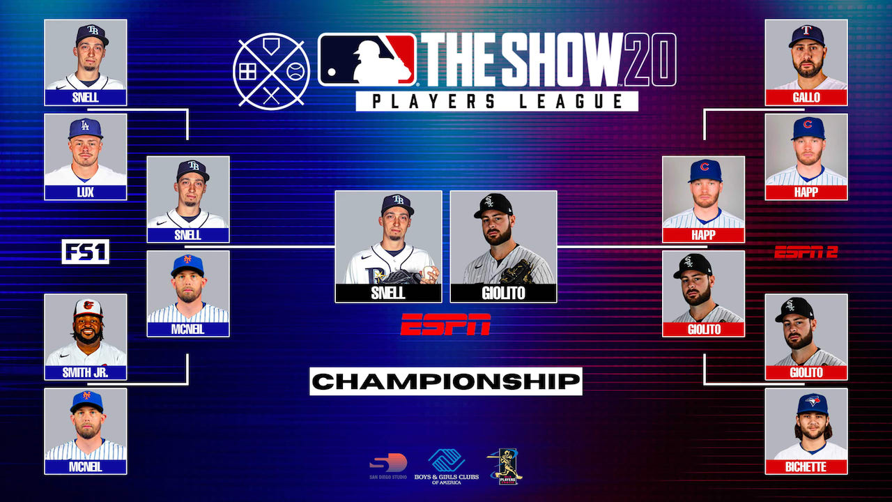 mlb the show 20 players league playoff bracket