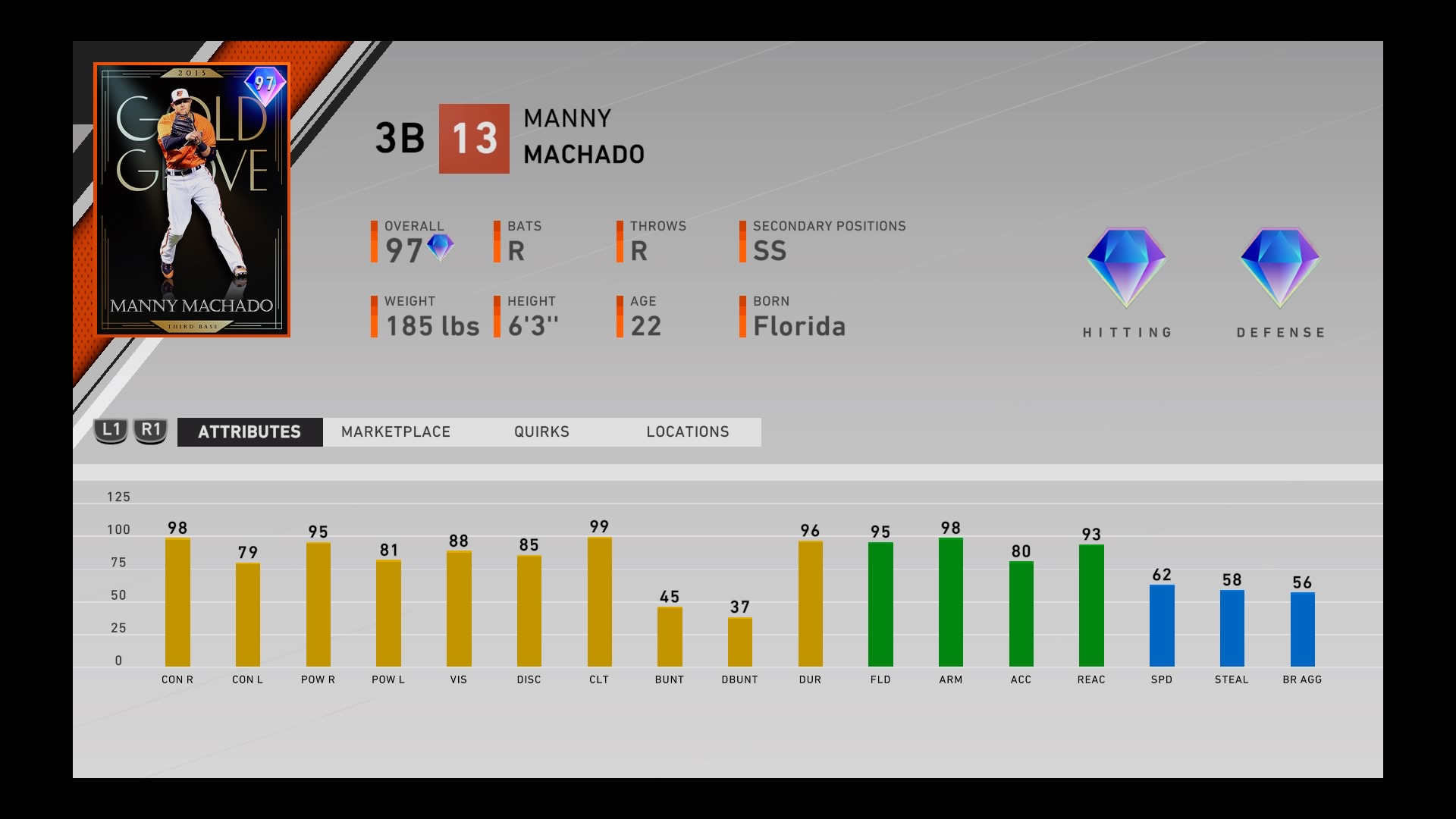 manny machado mlb the show 20 flawless rewards