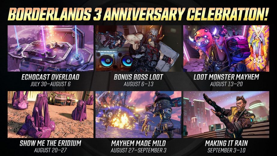 Borderlands 3 Mayhem Made Mild Event