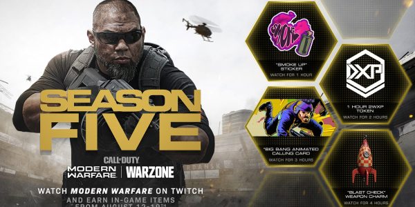 Call of Duty Modern Warfare Twitch Rewards Season 5