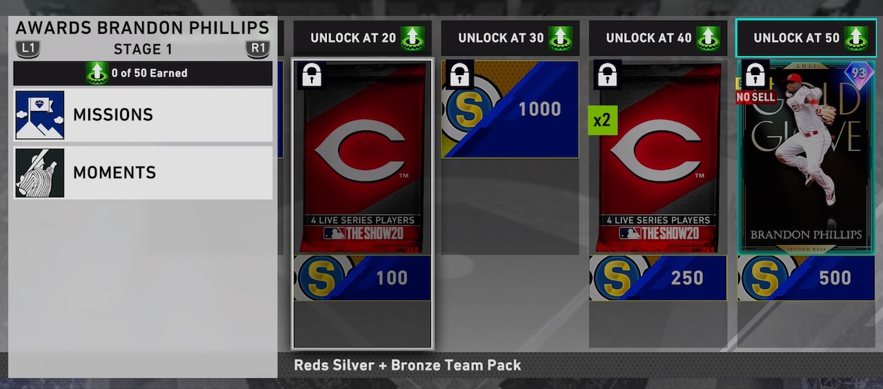 FASTEST WAY TO GET 93 OVERALL BRANDON PHILLIPS! MLB THE SHOW 20