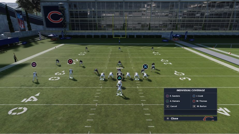 madden 21 double team on pre-play screen