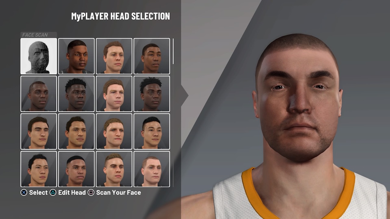 Face scan on 2k21 is insulting : r/NBA2k