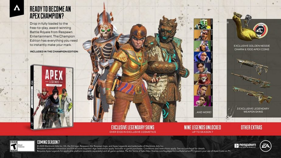 Apex Legends Champion Edition Coming Soon