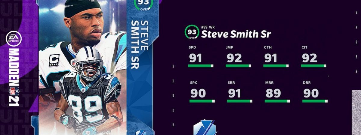 madden 21 legends group 8 Steve smith rickey Jackson ultimate team