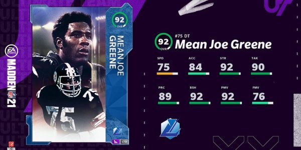 Madden 21 Legends Group 7 Mean Joe Greene Kevin mawae