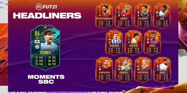 John Stones FIFA 21 Moments SBC requirements costs and chemistry style