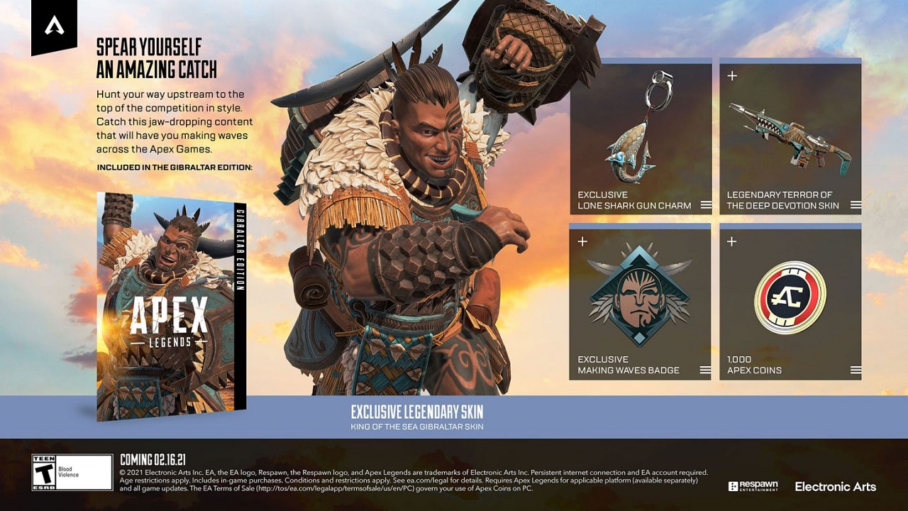 Respawn Announces New Apex Legends Gibraltar Edition