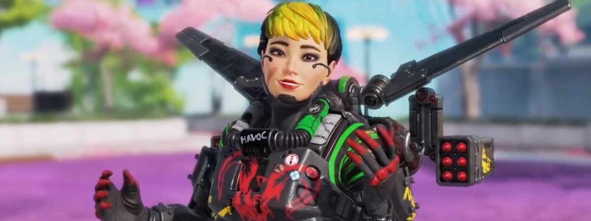 Apex Legends Punk Rocket Valkyrie Skin