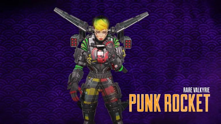 Apex Legends Valkyrie Punk Rocket Skin Now Available to Claim