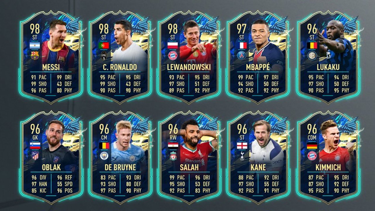 When Team Of The Year Fifa 21