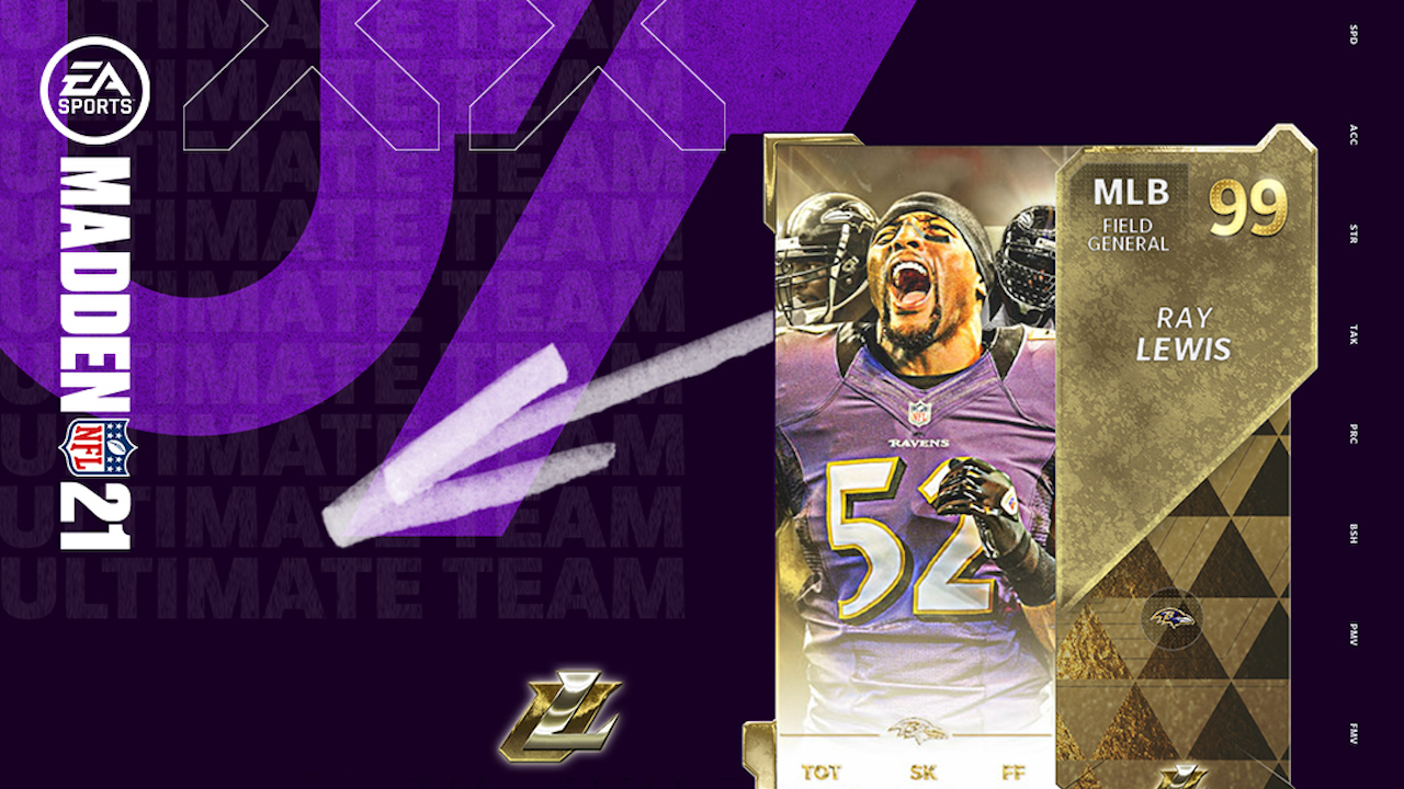 Ray Lewis Legends 88 OVR - Madden NFL 24 