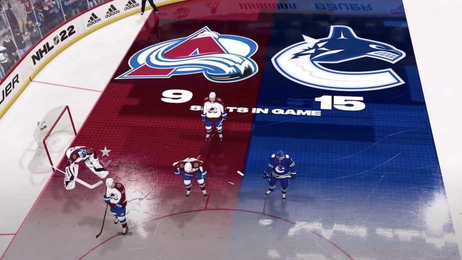 nhl 22 gameplay trailer augmented reality ui