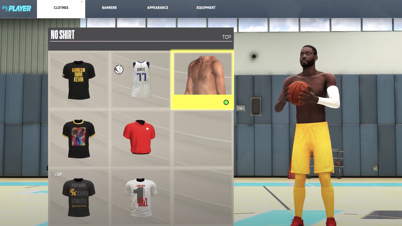NEW* HOW TO GET BROWN SHIRT GREY PANTS FOR FREE AFTER TAKING IT OFF IN NBA  2K21!!! 