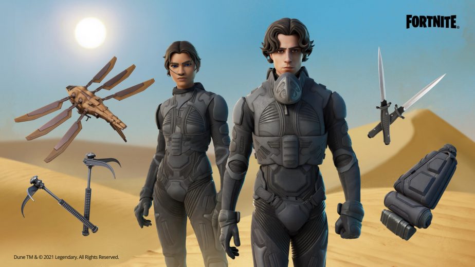 The next Fortnite map change might be about the collaboration with Dune.