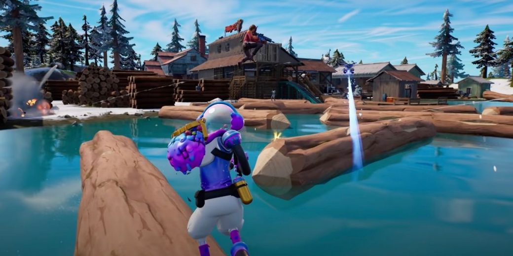 The new Fortnite trick lets players move quickly around the map!